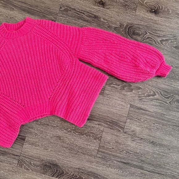 Ulla Johnson Lucille Pullover In Fuchsia In Pink - Picture 4 of 8